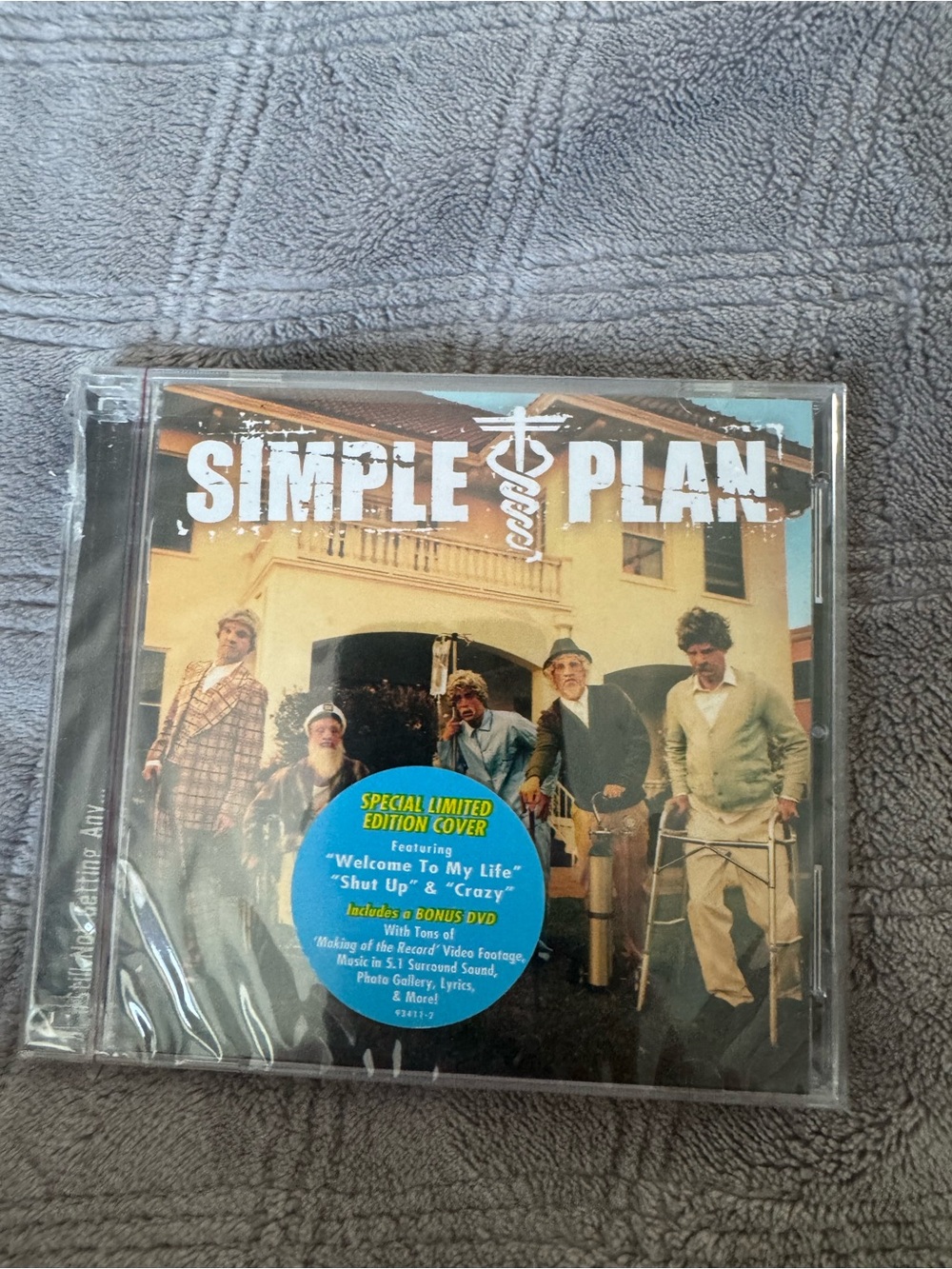 Simple Plan Still Not Getting Any special limited edition cover cd + dvd